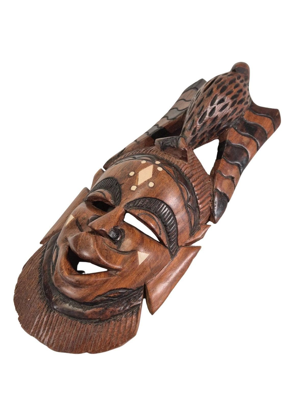 SECOND BEST TAASKASUTUS Puidust mask