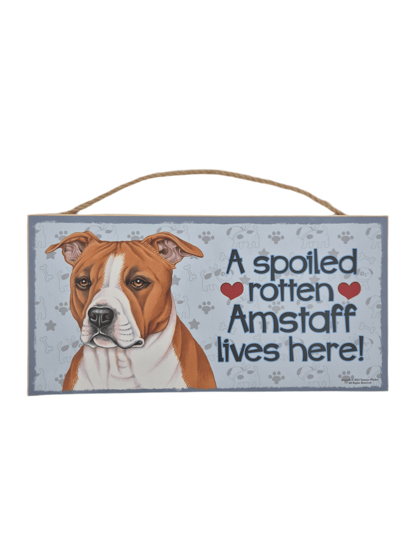 SECOND BEST TAASKASUTUS Puidust silt Amstaff