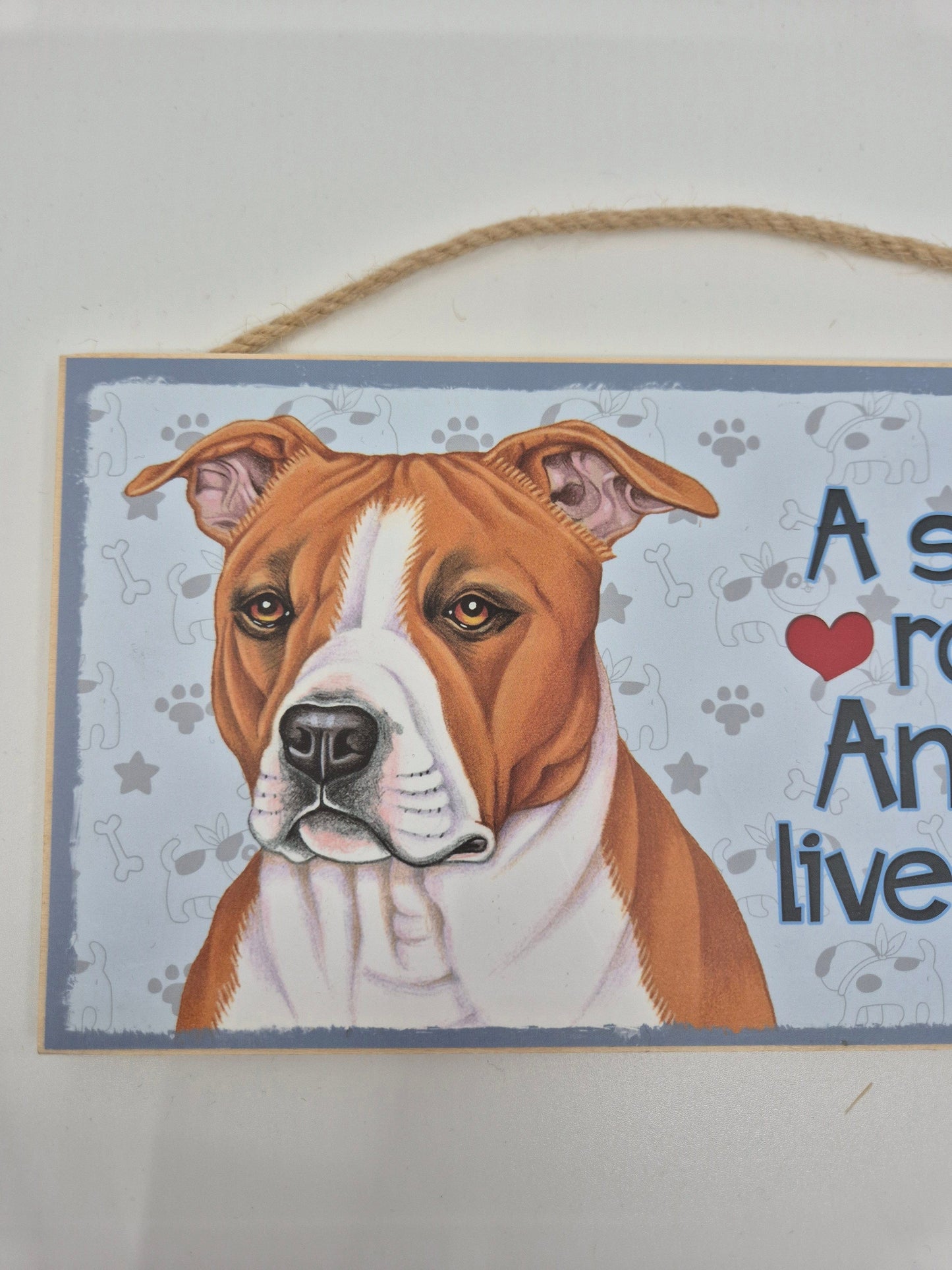 SECOND BEST TAASKASUTUS Puidust silt Amstaff