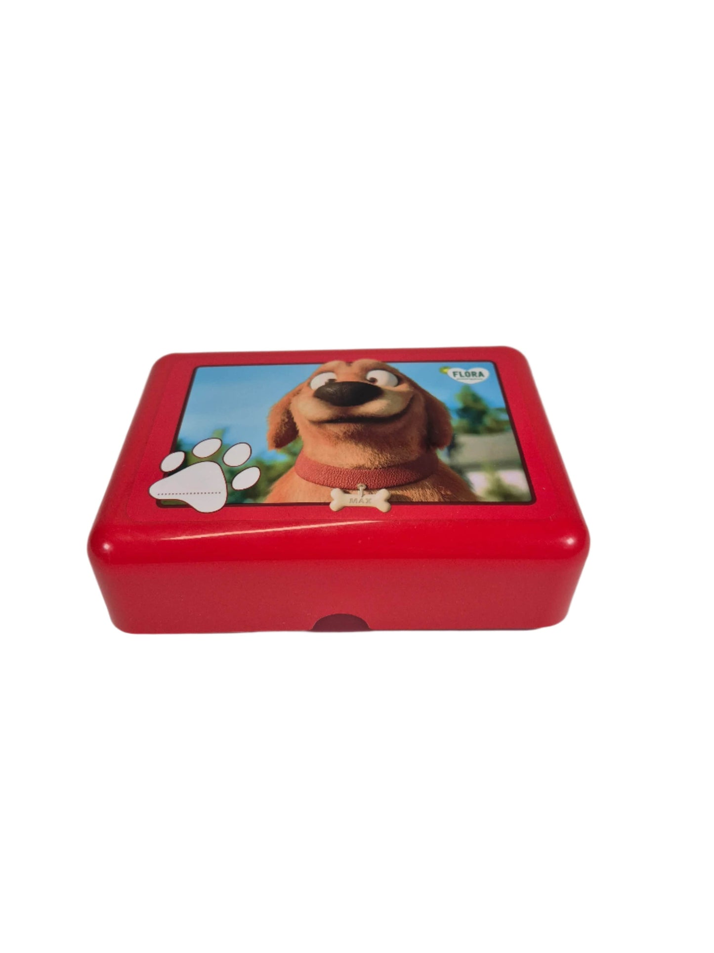 SECOND BEST TAASKASUTUS Punane toidukarp koeraga