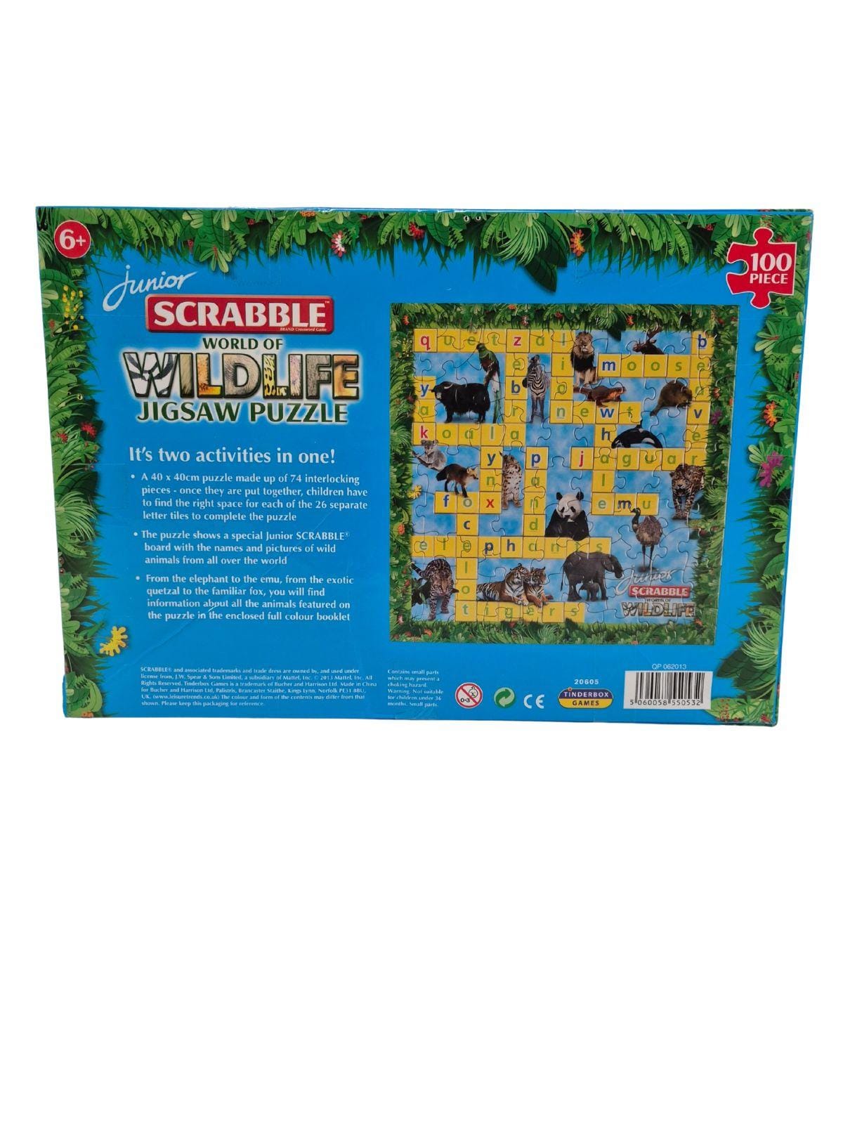 SECOND BEST TAASKASUTUS Pusle Scrabble loomad