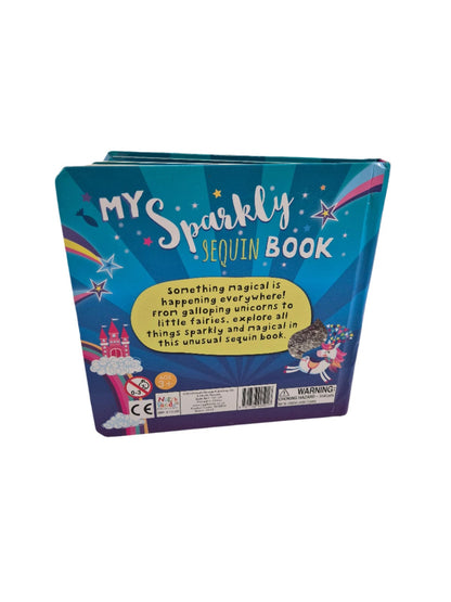 SECOND BEST TAASKASUTUS Raamat My sparkley sequin book