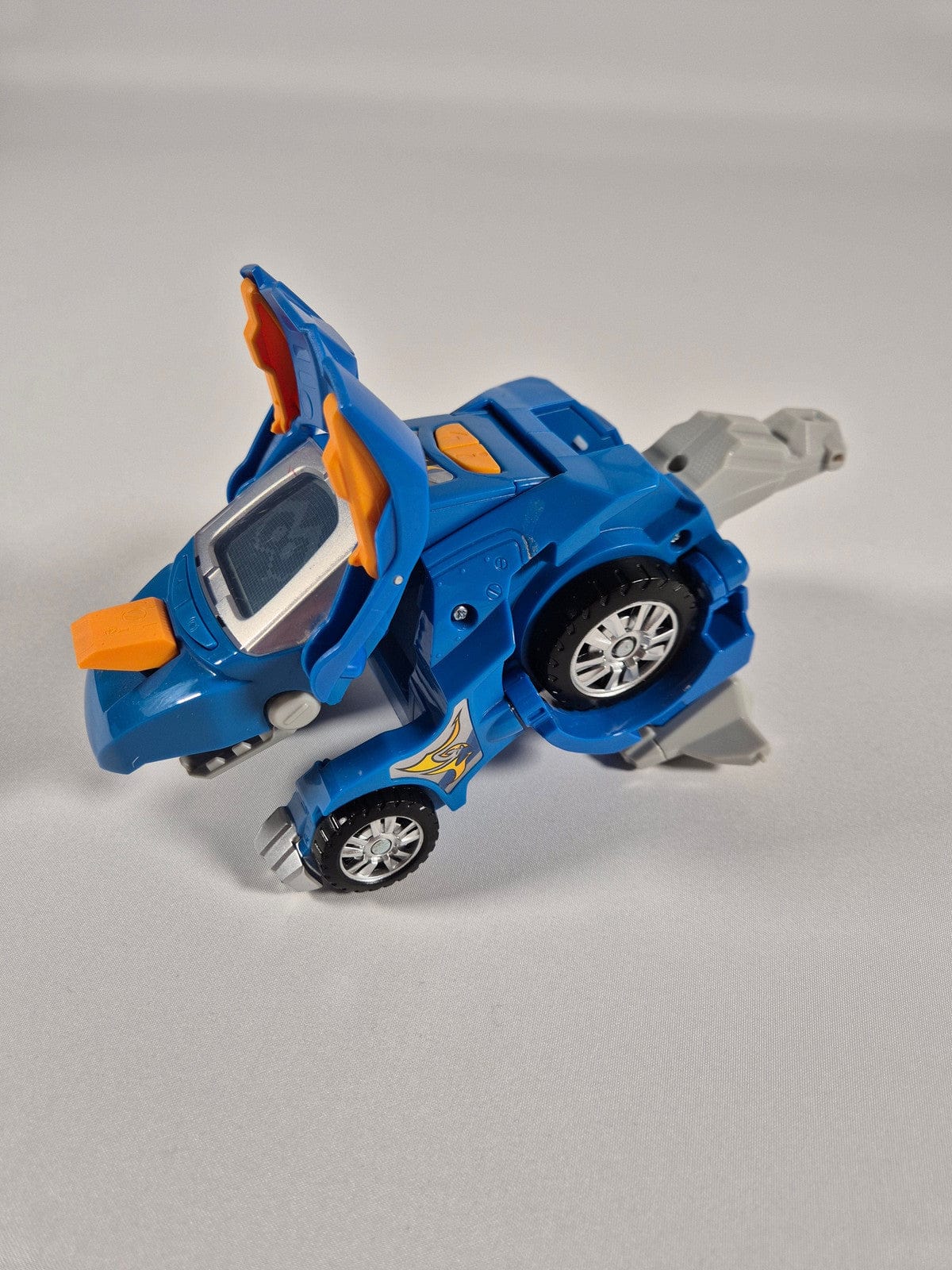 SECOND BEST TAASKASUTUS Sinine auto/dinosaurus