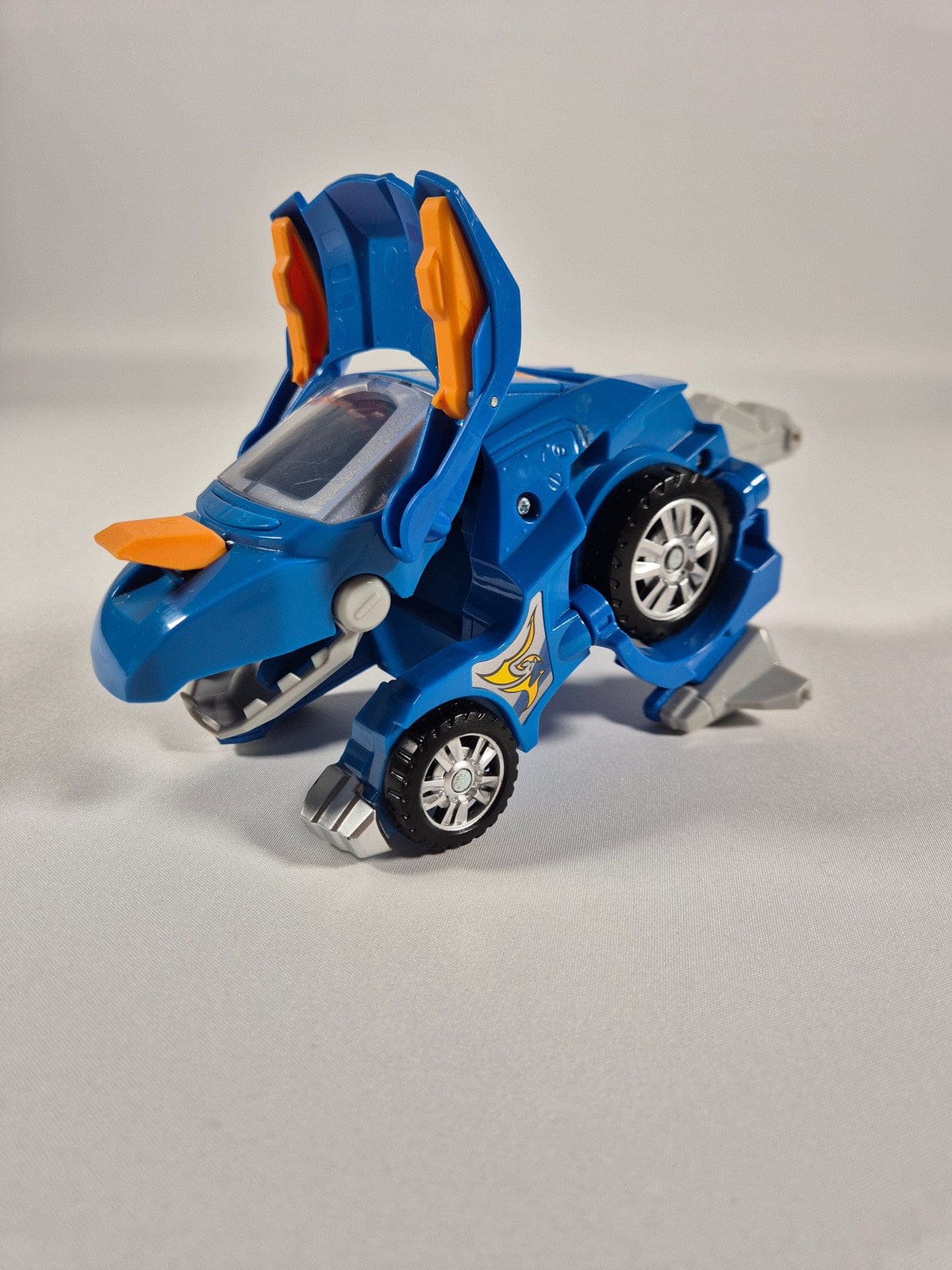 SECOND BEST TAASKASUTUS Sinine auto/dinosaurus