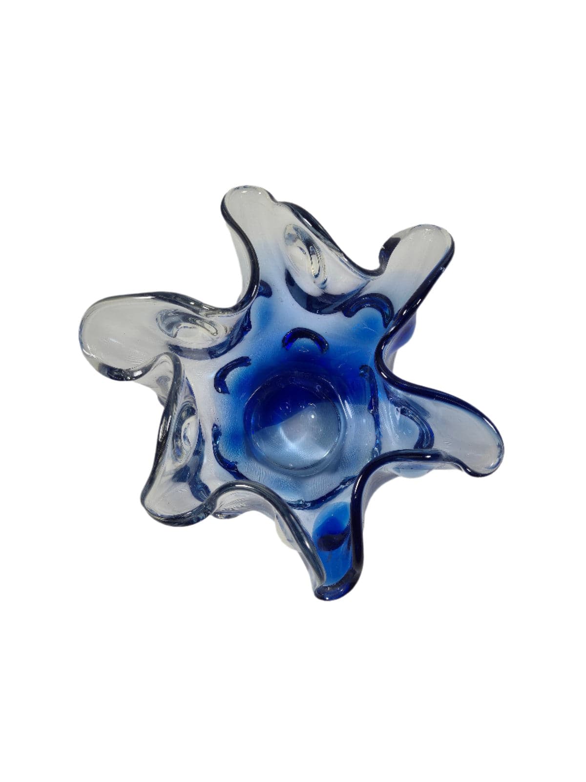 SECOND BEST TAASKASUTUS Skulptuurne klaasist dekoratiivvaas