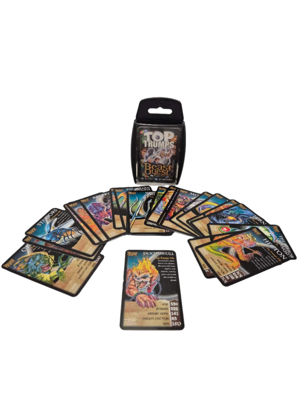 SECOND BEST TAASKASUTUS Top Trumps: Beast Quest