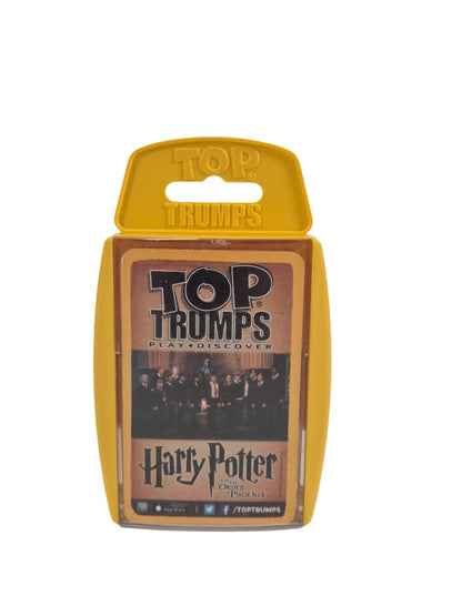 SECOND BEST TAASKASUTUS Top Trumps: Harry Potter ja Fööniksi Ordu
