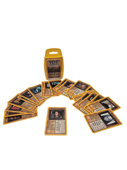 SECOND BEST TAASKASUTUS Top Trumps: Harry Potter ja Fööniksi Ordu