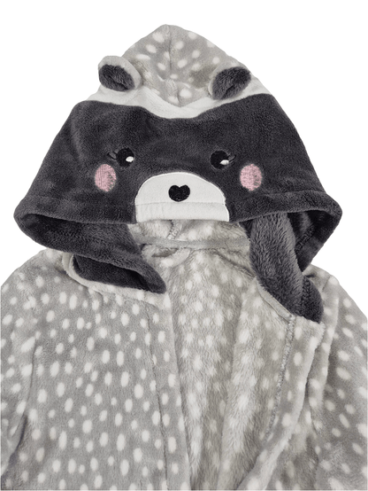 SECOND BEST TAASKASUTUS Tüdrukute hommikumantel panda