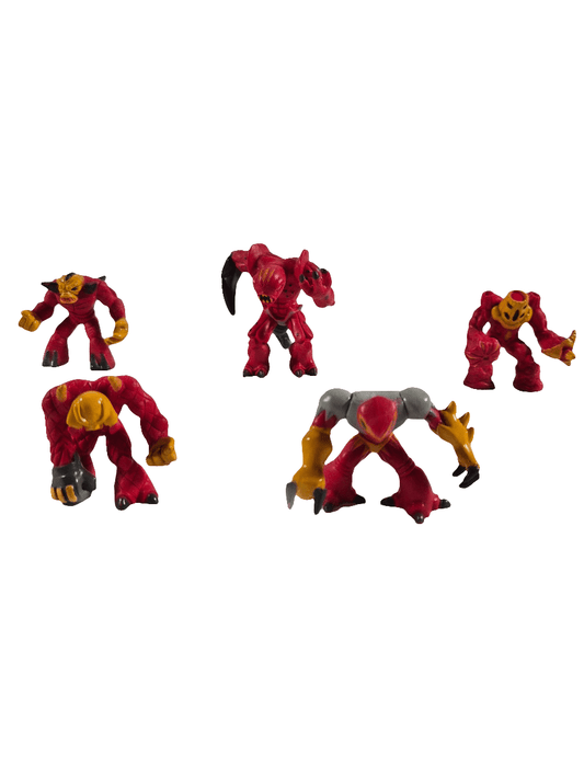 SECOND BEST TAASKASUTUS Vintage Gormit figuurid 5tk
