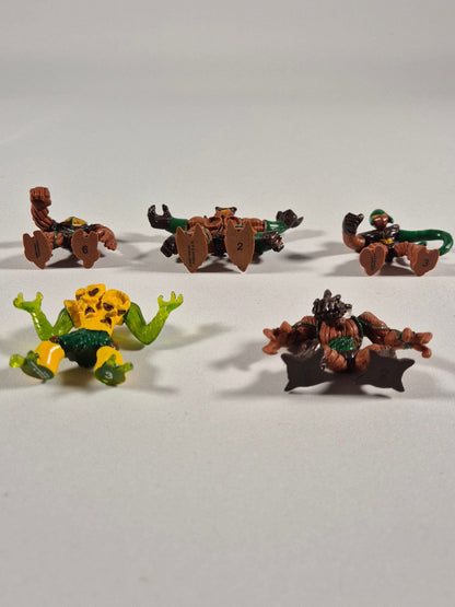 SECOND BEST TAASKASUTUS Vintage Gormit figuurid 5tk