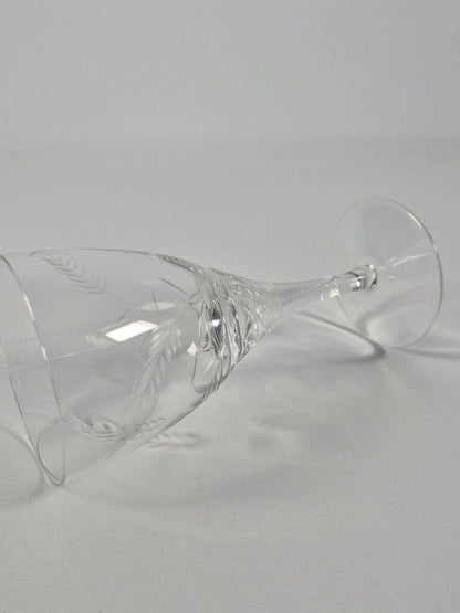 SECOND BEST TAASKASUTUS Vintage Inglise kristallklaasid 4tk