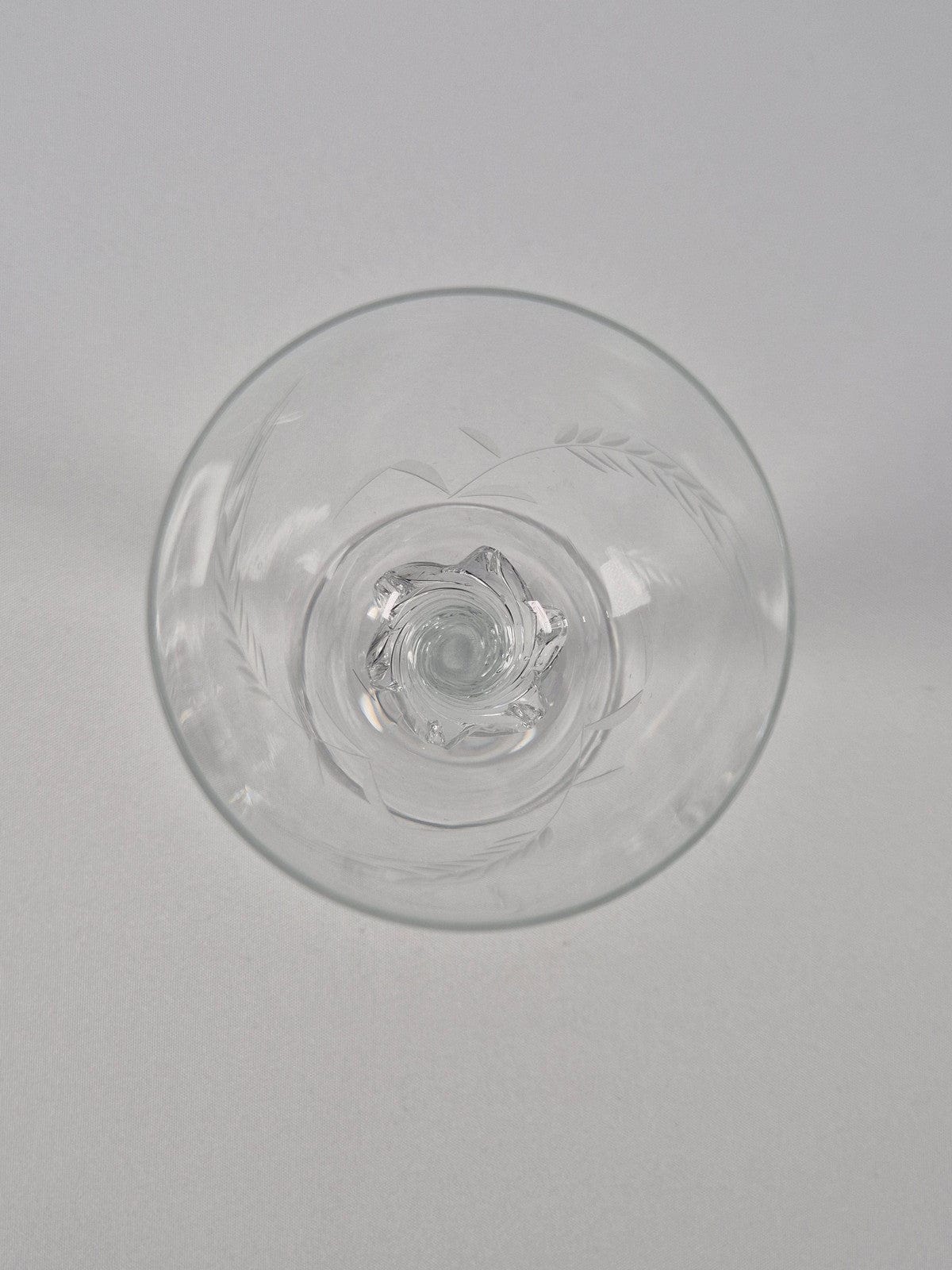 SECOND BEST TAASKASUTUS Vintage Inglise kristallklaasid 4tk