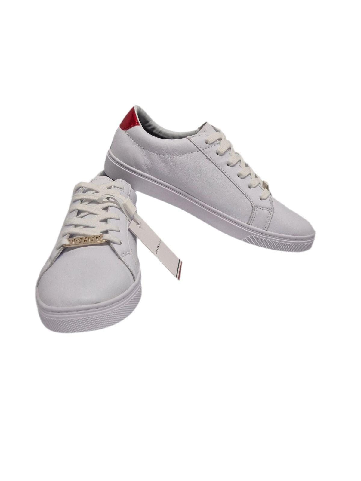 TOMMY HILFIGER Nahast naiste tennised