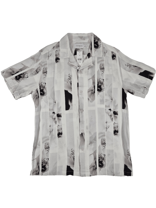 TOPMAN Meeste mustriline pluus