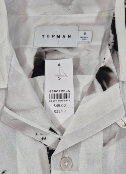 TOPMAN Meeste mustriline pluus