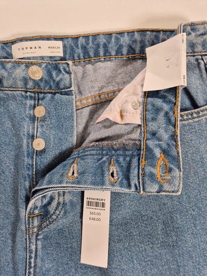 TOPMAN Meeste nööpidega teksad