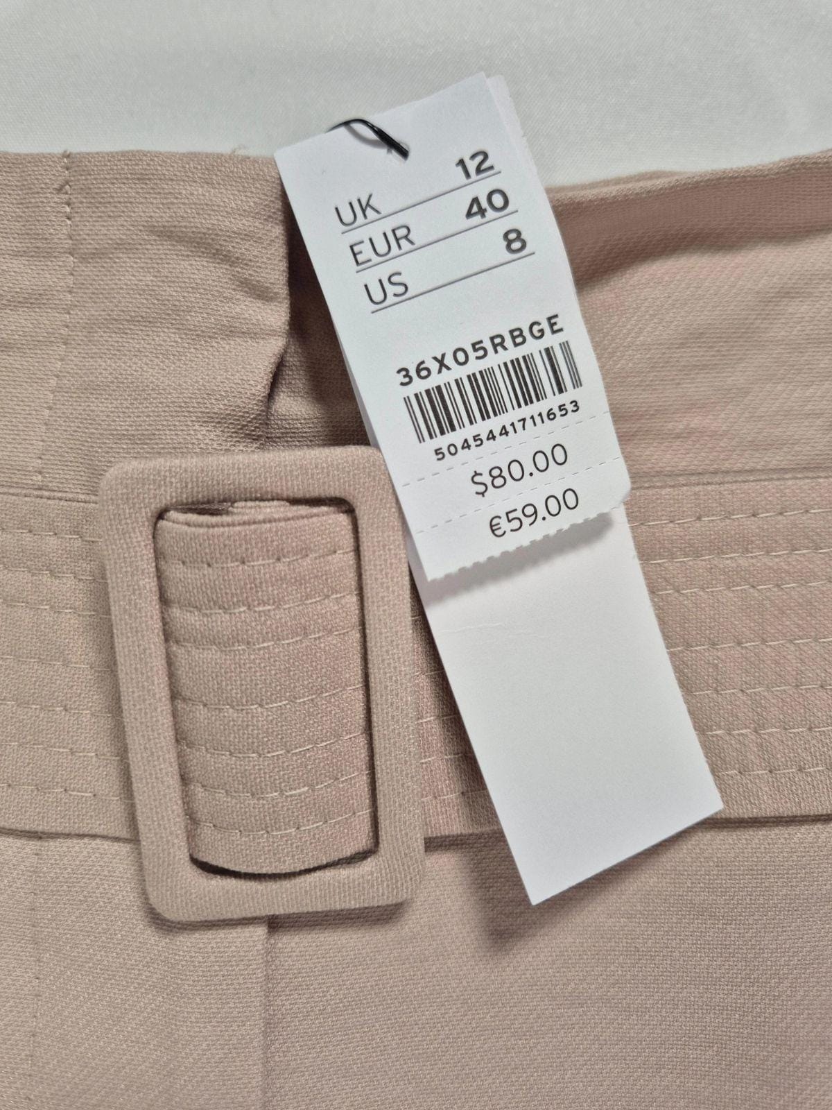 TOPSHOP Naiste beežid püksid