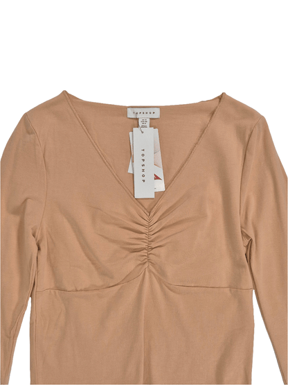 TOPSHOP Naiste heleoranž pluus