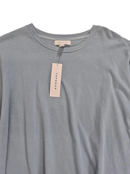 TOPSHOP Naiste lühike sinine pluus