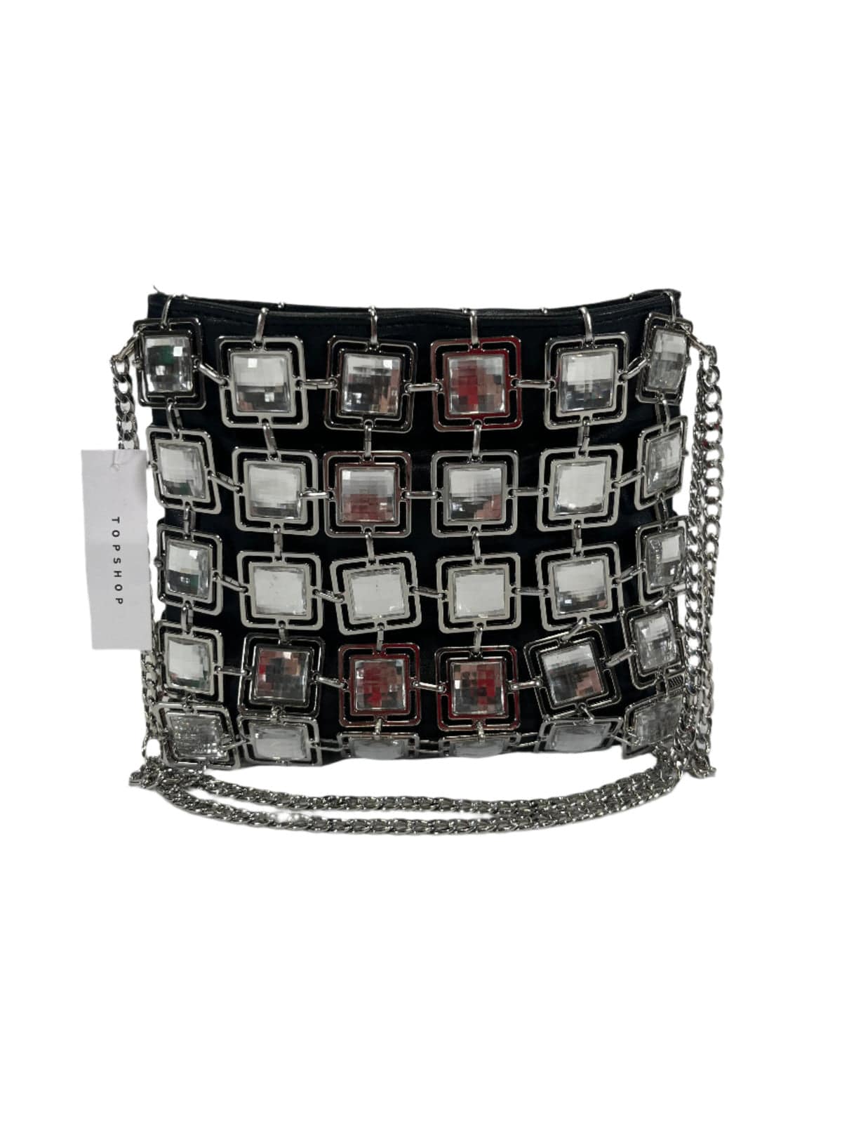 TOPSHOP Naiste pidulik kividega õlakott