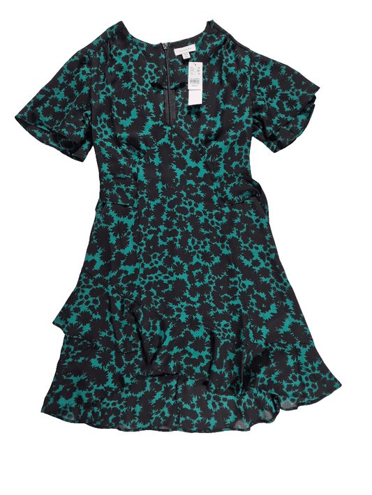 TOPSHOP Naiste roheline satsidega kleit