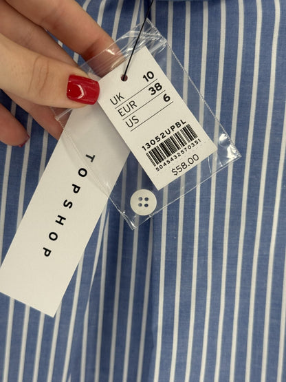 TOPSHOP Naiste triibuline pikk pluus