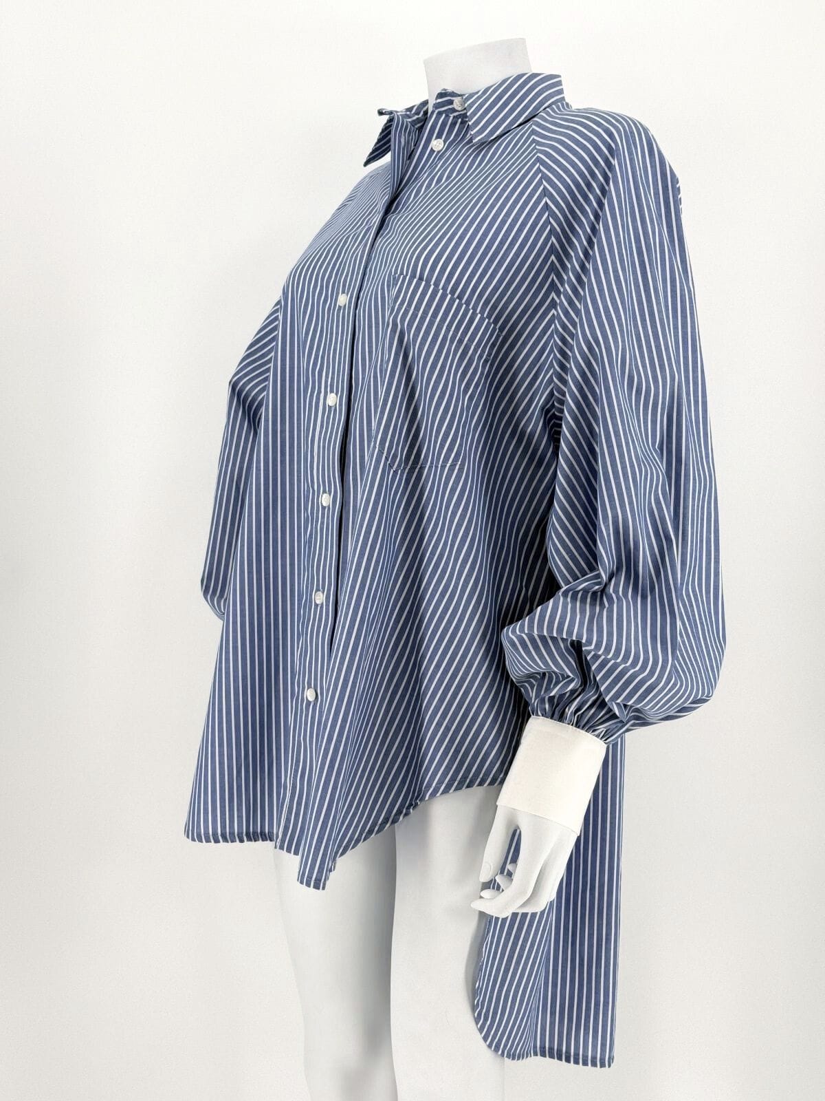 TOPSHOP Naiste triibuline pikk pluus