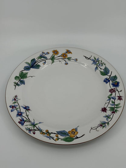 WOODHILL Suur lilleornamentidega taldrik