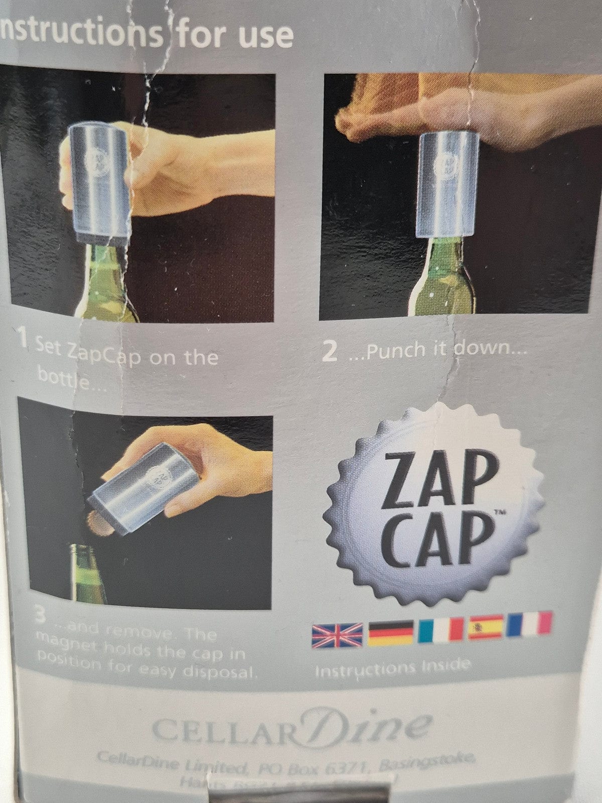 ZAP CAP Pudeliavaja